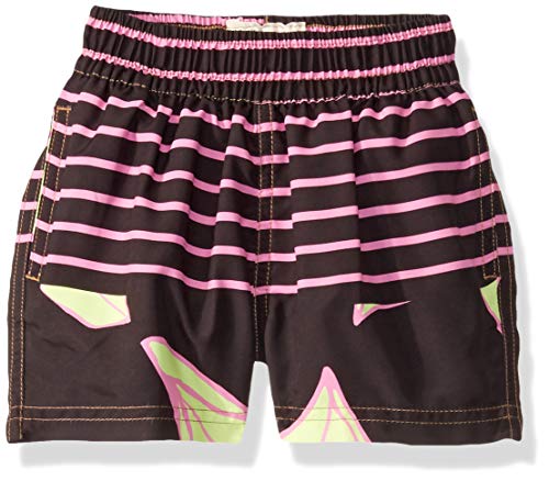 Maaji Boys Print Mixed Elastic Waist Swimsuit Swim Trunks, Flowers And Stripes Black Floral, 4 6 Us #TOP7