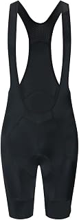 Pantalones Cortos Ciclismo Culotte de ciclismo con tirantes for mujer, de verano, color negro, con mallas acolchadas, ropa de ciclismo de secado rápido y transpirable. Para Deportes Ciclismo(Black,XL)