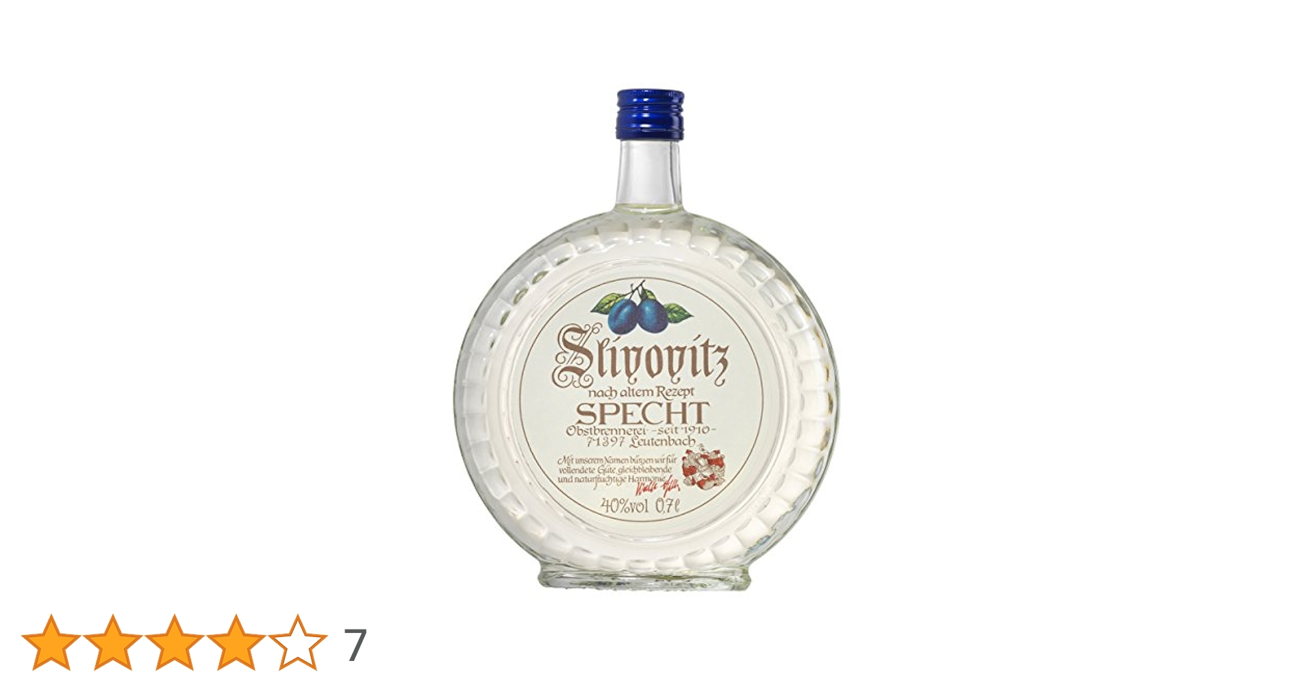 Amazon.co.jp: シュペヒト スリヴォヴィッツ [ ブランデー 700ml