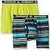 Quiksilver Little Boys' Stripe Print Boxer Brief (Pack of 2)