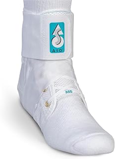 MedSpec ASO Ankle Stabilizer: Top Ankle Brace for Sprains, Peroneal Tendonitis & Sports Recovery – Fits Shoes, Men/Women/Teens