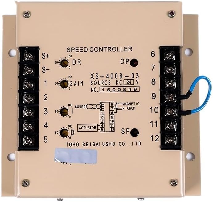 Generator Speed Controller XS-400B-03 Speed Control Board Electronic Governor Generator Set Speed Control