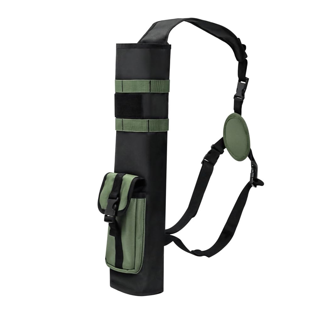 DONGKER Archery Arrow Quiver,Shoulder Hanged Adjustable Hunting Quivers with Hook & Loop Fastener for Arrows Bows Hunting