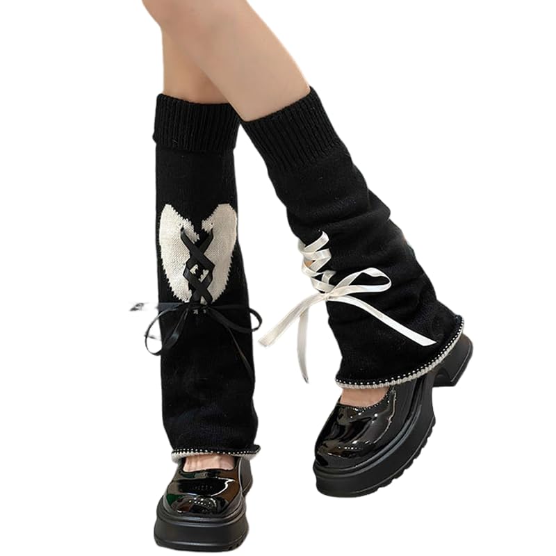 Image of Sexybody Women's Leg Warmers Fashion Knit Warmers Long Socks Cute Y2K Kawaii Japanese Lolita Harajuku Accessories for Girls