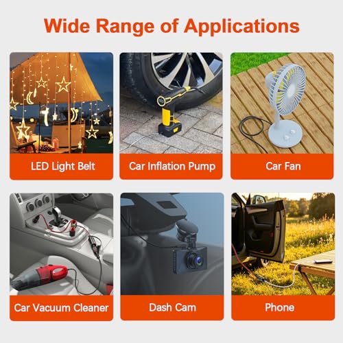 Range Tour Car Cigarette Lighter Extension Socket Cord, 4m/13ft 12-24V 15A by Range Tour - Image 2