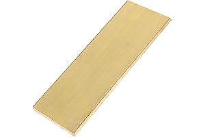 1/4" x 2" C360 Brass Flat BAR Stock the BAR 6" Long...