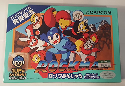 Megaman 10 - ManjÅ« in Promotional Box (Rockman Mega Man 1 NES Box Style Manju)