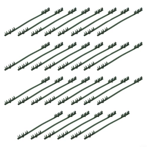 Garden Plant Support Rods, 30PCS Kit for 8mm Round Tubes,