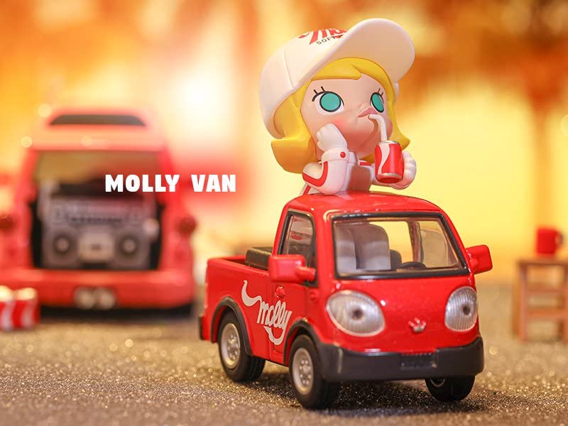 Amazon | POP MART MOLLY CAR CAR シリーズ 合金&PVC&ABS製 