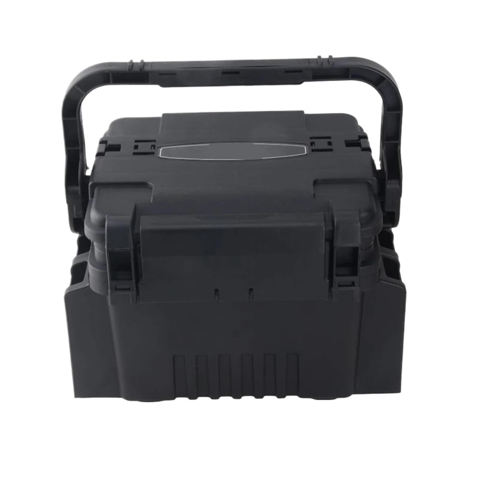 Large Multi-Function Fishing Tackle Organizer Reinforced Storage Box(Big black)