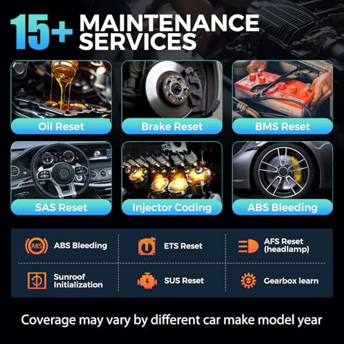 KINGBOLEN Ediag Elite OBD2 Scanner Bluetooth, Bi-Directional Control Scanner All System Diagnostic Tool for iOS & Android, 15+ Hot Reset, CANFD Protocol, FCA AutoAuth, No Subscriptions Lifetime Update