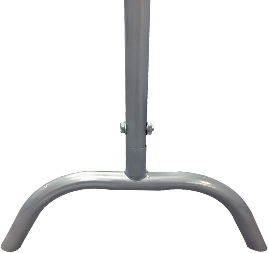 Electriduct 5 Feet Heavy Duty Galvanized Steel Barrier Interlocking Crowd Control Barricade with Bridge Feet