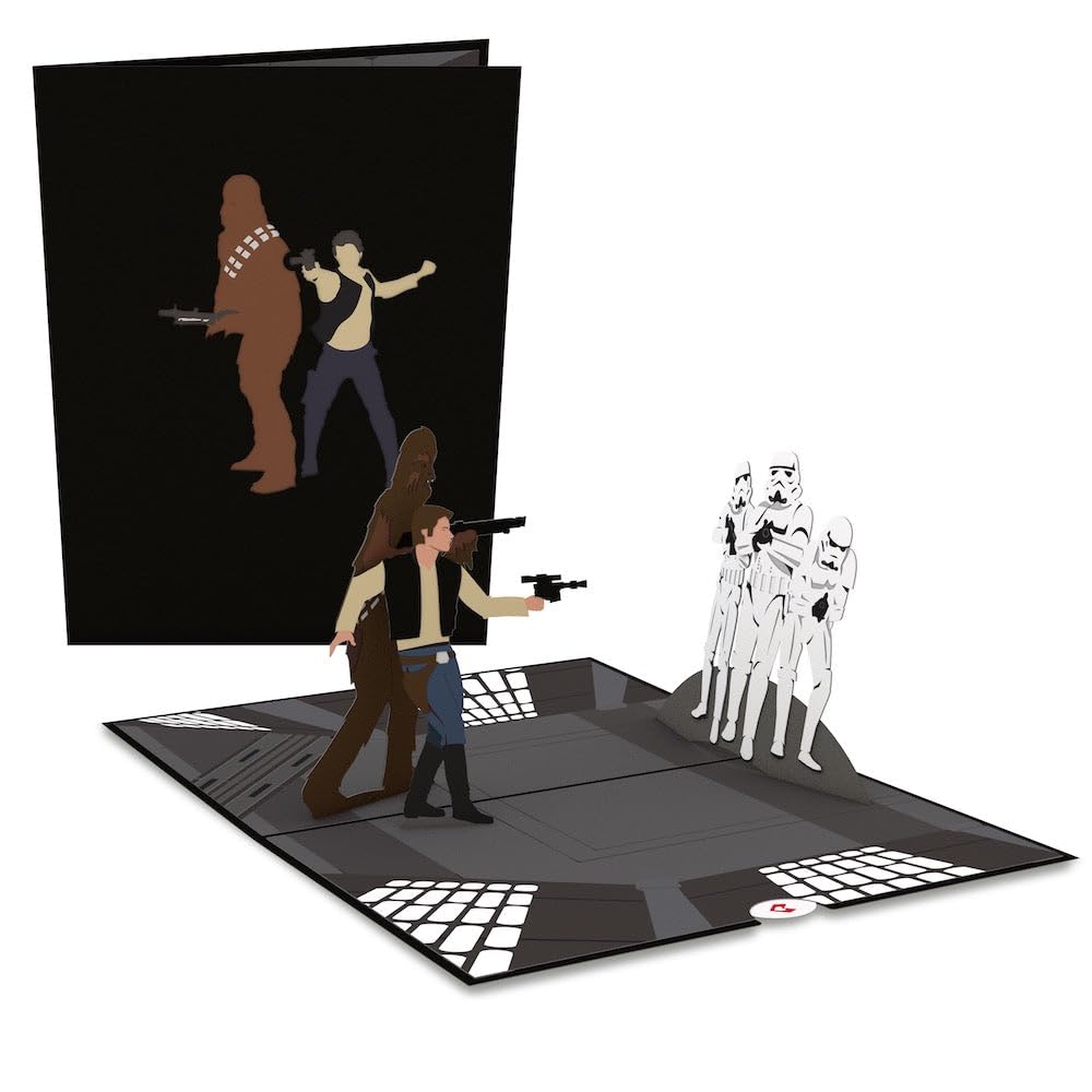 Lovepop Star Wars™ The Death Star™ Showdown Pop Up Card, 3D Card, Birthday Card, Greeting Card