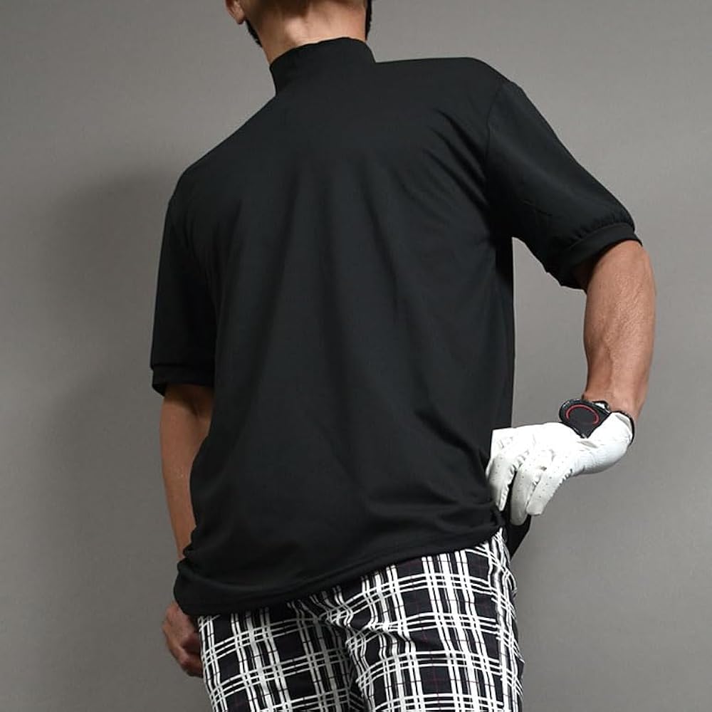 Amazon.co.jp: ゴルフウェア メンズ 半袖 ゴルフシャツ 大きいサイズ