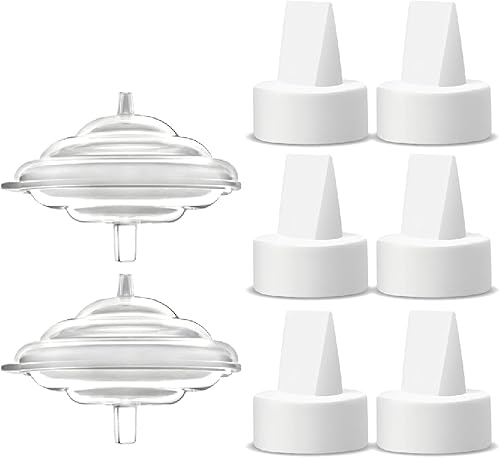 Maymom Protector de reflujo Válvula de pico de pato compatible con Spectra S1 S2 Protector de reflujo Válvula de pico de pato, no original Spectra