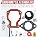 SOAJEE 398453 Carburetor Rebuild Kit Compatible with Johnson Evinrude OMC BRP Outboard Boat Motor 3HP 4HP 4.5HP 5HP 6HP 7.5HP 8HP 9.9HP 14HP 15HP 386698 389786 391305 391937 398452 439072 765574 Carb