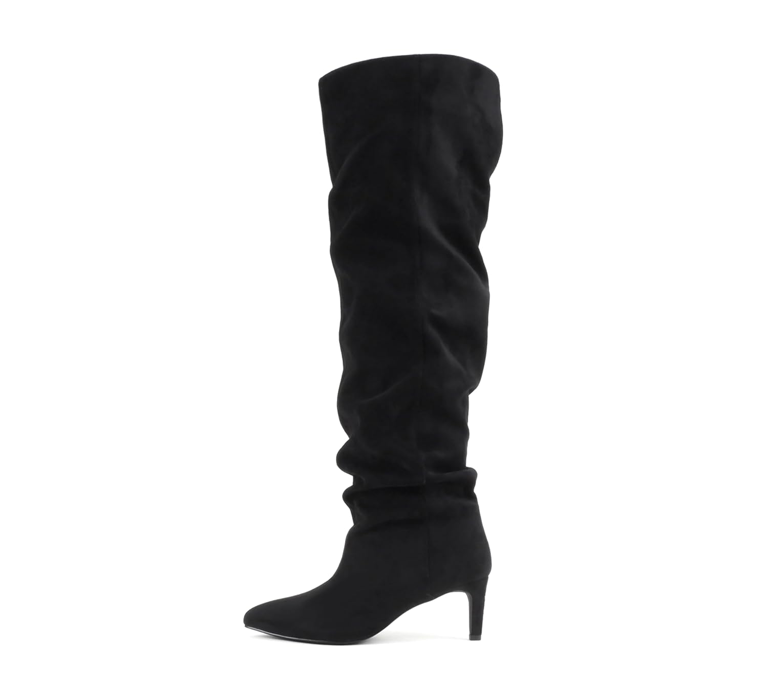 Soda Hannah - Women Pointed Toe Slouchy Over-the-Knee Boot