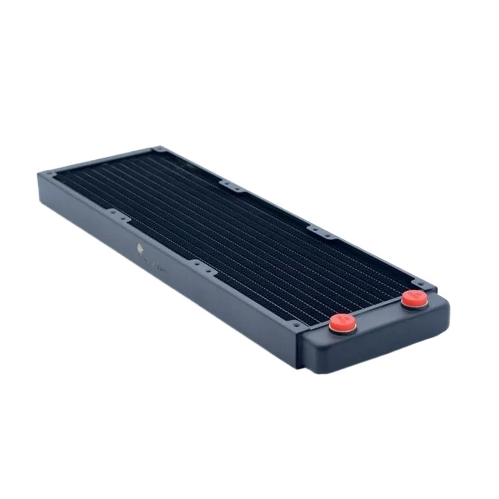 Scambiatore Dissipatore di Calore Radiatore da 360 Mm Rame 2,7 Cm Ventole di Raffreddamento Ad Acqua Bianche con Spessore del Dispositivo di Raffreddamento del Liquido 12 Cm(Noir)