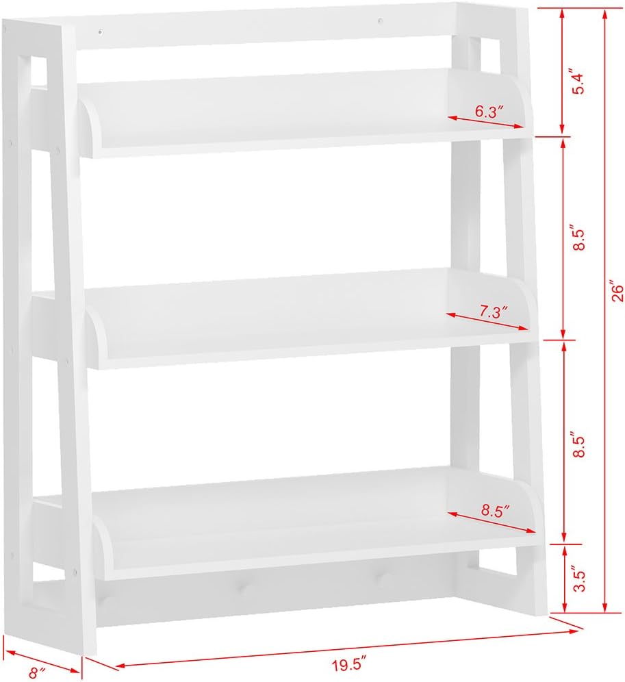 UTEX 3 Tier Bathroom Shelf Wall Mounted with Towel Hooks, Bathroom Organizer Shelf Over The Toilet (White) : Tools & Home Improvement