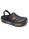 SVAAR Batman Men's Mysterious Clogs with Authentic Batman Charms and Adjustable Back Strap Black gallery image