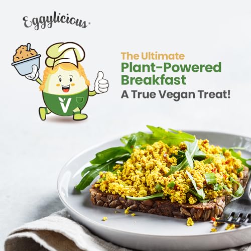 Eggylicious Vegan Scrambled Egg Replacer 1 Lbs 8 Oz (680 Gm) | Plant-Based Egg Substitute thumb #1