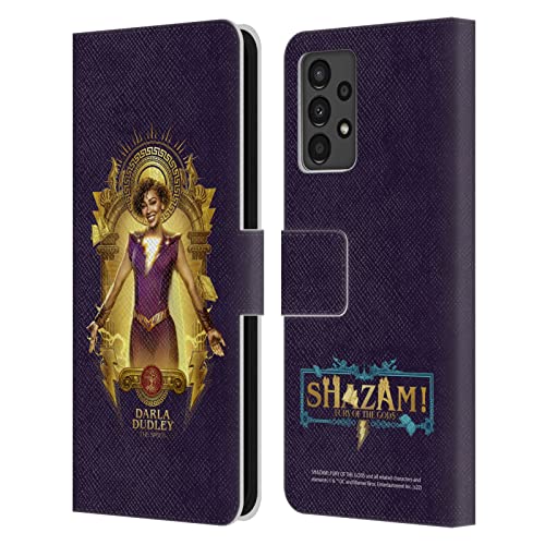 Coque Galaxy A13 Shazam! Darla : étui portefeuille cuir antichoc et fonctionnel
