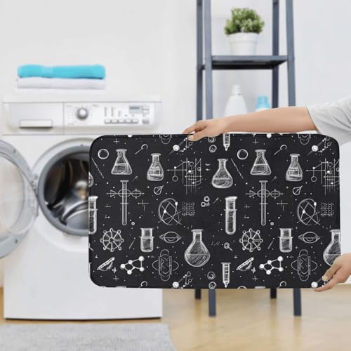 Tapis de salle de bain lavable et antidérapant en lot de 3 pièces