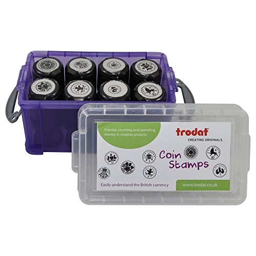 Trodat - Timbri per monete sterlina (confezione da...