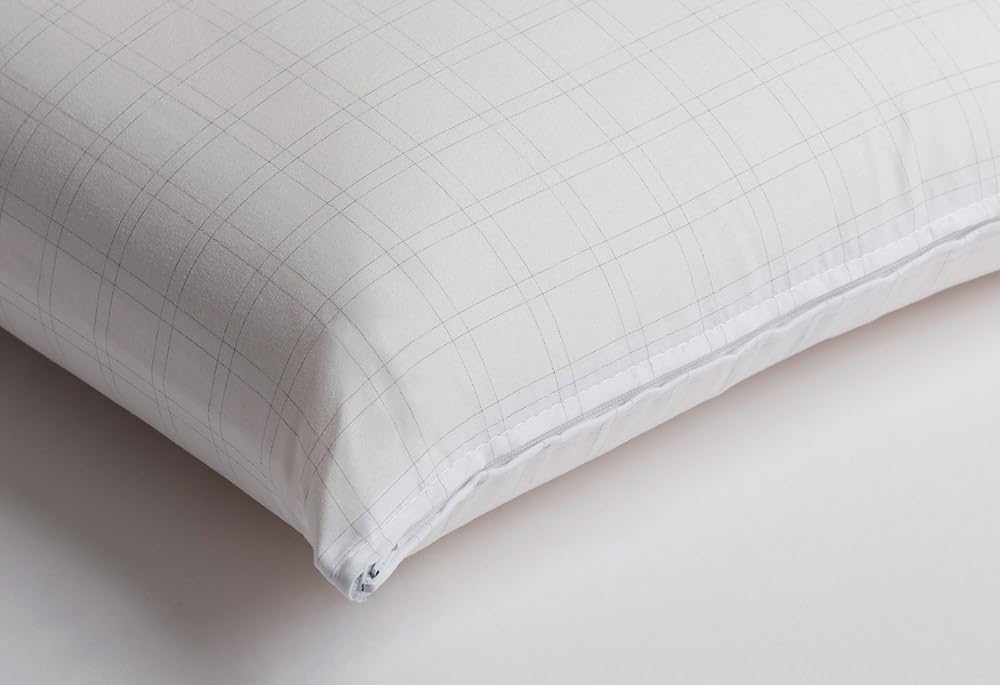 Velfont Almohada viscoelástica Viscosuave Altura Extra con Doble Funda de Tejido Anti-Stress con Cremallera (70 cm)