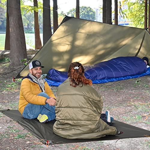 Onewind Tent Footprint, 4000Mm Waterproof Rate Pu Coating, 98" *55" Ultralight Camping Tarp Tent Floor Ground Sheet With Carry Bag For Backpacking, Hiking, Camping, Picnic, Ground #TOP4