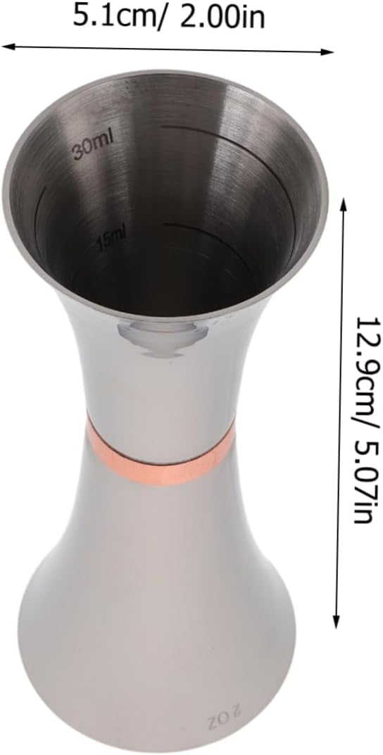 Measuring Cups Stainless Steel Measuring Cup Espresso Jigger for Whiskey Cocktails Bartender
