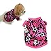 Puppy Clothes,Haoricu Spring Winter Pet Coat Pet Dog Clothes Cat Puppy Pet Puppy Vest T Shirt Small Pet Clothes Dog Hoodie Custome Apparel Warm Sweatshirt (XS, Black)