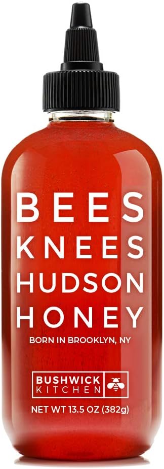 Bushwick Kitchen Hudson Honey, Raw Wildflower Honey, 13.5 Ounce Bottle