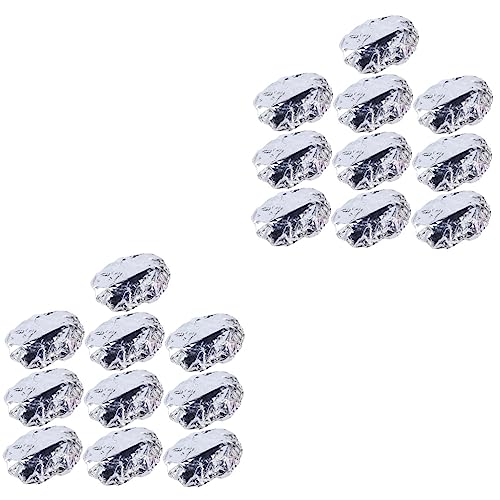 PLAFOPE 2sets Hair Styling Heat Insulation Cap Aluminum Foil Hair Cap for Deep Conditioning 10pcs*2