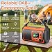 27000mAh DAB+/FM Notfallradio mit Powerbank, Solar- und Kurbelradio