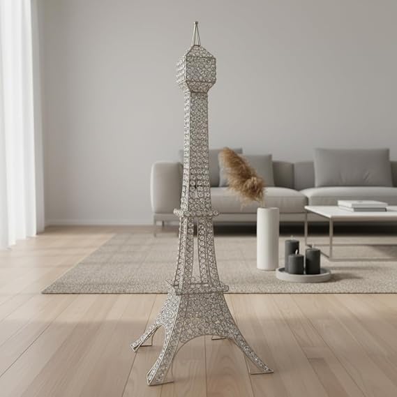 Modern Day Accents Torre Cristal Eiffel Tower Sculpture