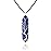 VIBILIA Healing Crystal Necklace Tree of Life Wire Wrapped Lapis Lazuli Stone Point Pendant Necklace Hexagonal Reiki Spiritual Quartz Gemstone Jewelry for Women Men - Silver