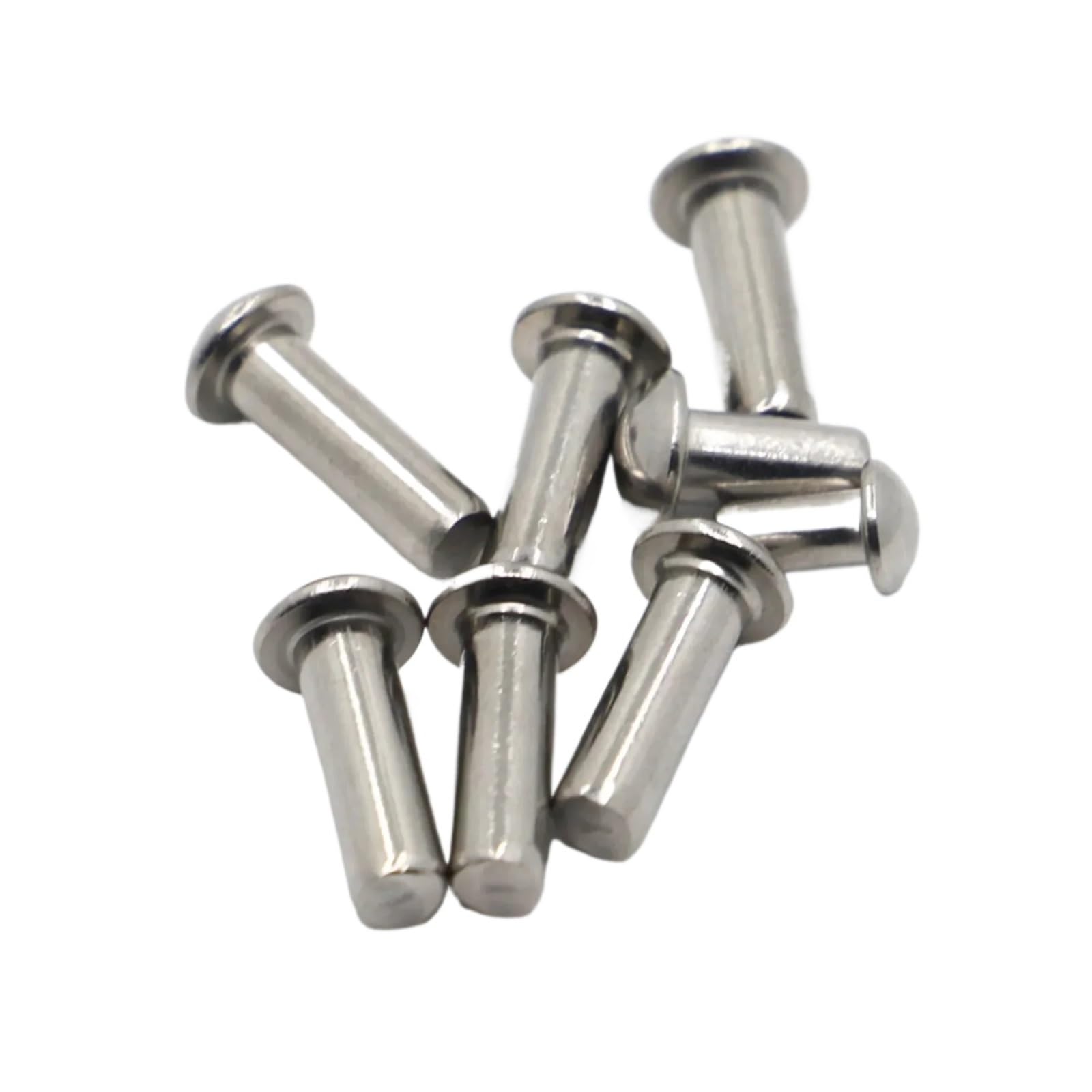 Nity pełne Nity pełne, stal nierdzewna 304 GB867, samozaciskowe, zestaw M0,8-M6(30mm,M6 10pcs)