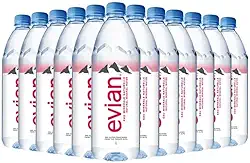 Pack Água Mineral Evian PET 1000ml (s/Gás) 12 unidades
