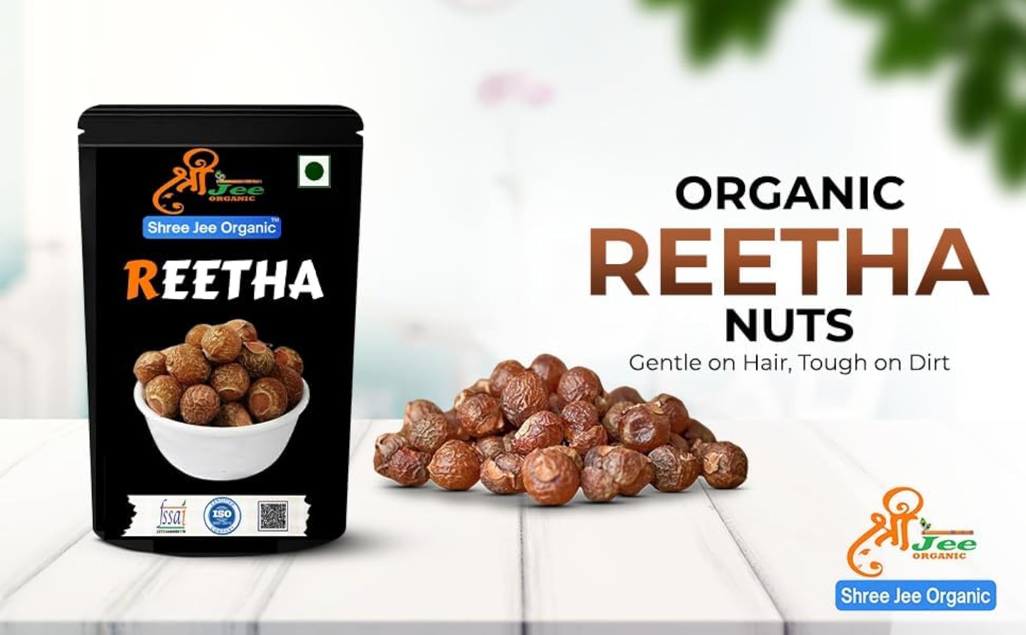 Dried Reetha Nuts for Hair, 900g