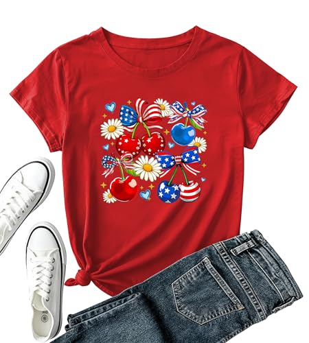 Image of 4th of July Floral American Flag Tank Top for Women Patriotic Sleeveless Apparel