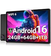 Android 16 Tablet 10 Inch, 24GB RAM 64GB ROM 1TB,HD IPS,Fast WiFi 6, BT 5.4 | Electronics Tablets...