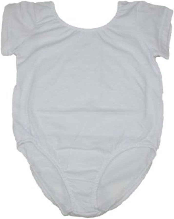 Rush Dance Toddler Kids Ballet Class, Gymnastics Recital Short Sleeves Leotard