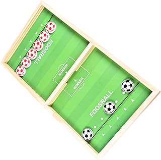 ibasenice 1Pc Futebol De Mesa Vencedor Hóquei Jogo De Tabuleiro Jogo De Hóquei Estilingue Puck Estilingue Batalha De Futebol De Mesa Estilingues Para Crianças Hóquei De Mesa Brinquedos