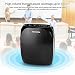 ZOWEETEK Inalámbrico Amplificador de Voz (10W) con 1800 mAh batería de Litio...