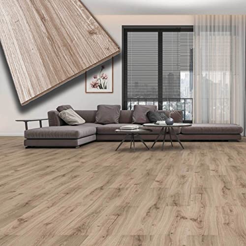 Pavimento in laminato 7mm Click Spazzolato DISCOLORED OAK 197x1205-10 anni garanzia