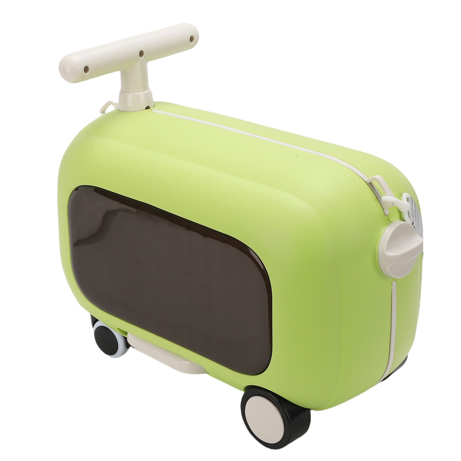 Kinder Fahren mit Gepäck, Fahrt auf Koffer für Kinder mit Rädern, Leichtes Kleinkind Fahrbares Kleines Koffer REIT Gepäck für Reise Kinder (Green)