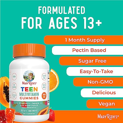 Maryruth Organics TEENMULTISF60CT-GM-3PL Maryruth'S Multivitamin For Teens thumb #2