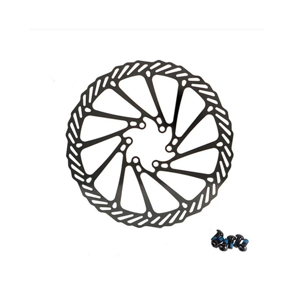 G3 - Disco freno Mtb 160 180 mm per mountain bike, rotore meccanico idraulico per bicicletta Vtt Bmx Road ultra leggero (nero, 160 mm)