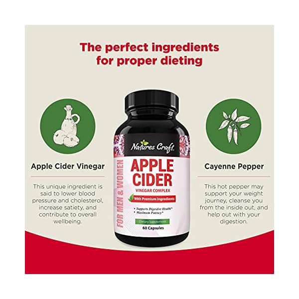 Apple-Cider-Vinegar-Pills-For-Weight-Loss-1000-MG-ACV-Extra-Strength-Fat-Burner-Natural-Supplement-Pure-Detox-Cleanse-Digestion-Support-Appetite-Suppressant-Immune-Booster-for-Women-and-Men Apple Cider Vinegar Pills - For Weight Loss 1000 MG ACV Extra Strength Fat Burner Natural Supplement Pure Detox Cleanse Digestion Support - Appetite Suppressant Immune Booster - for Women and Men